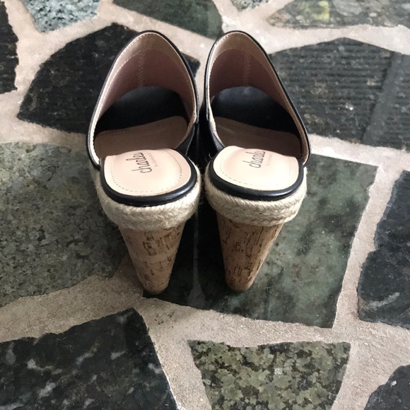 Charles David Andes Leather Wedge Espadrilles - Picture 8 of 9